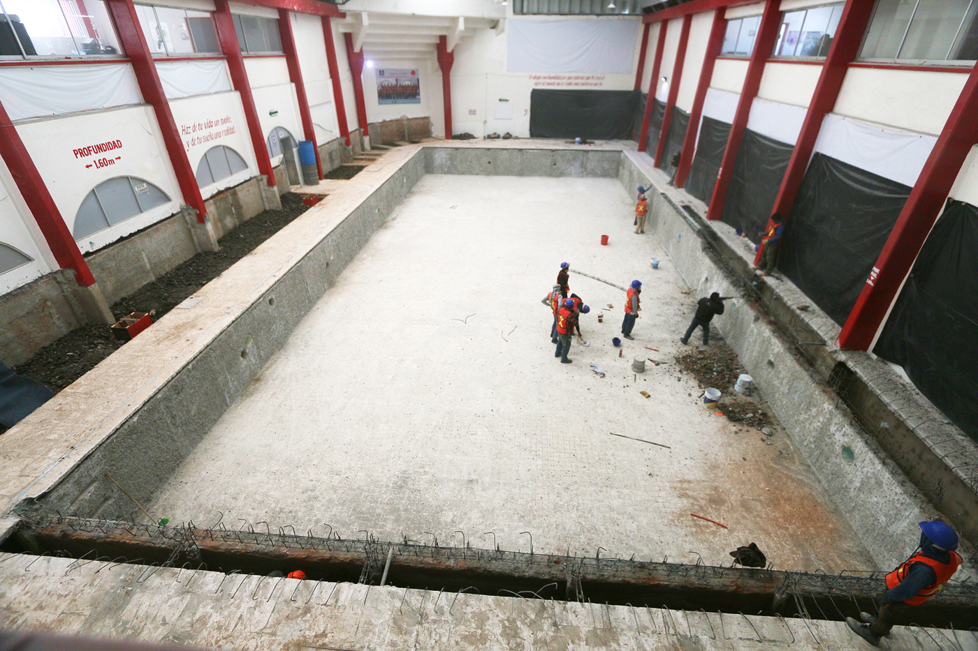En remodelación el centro deportivo “Agustín Millán”