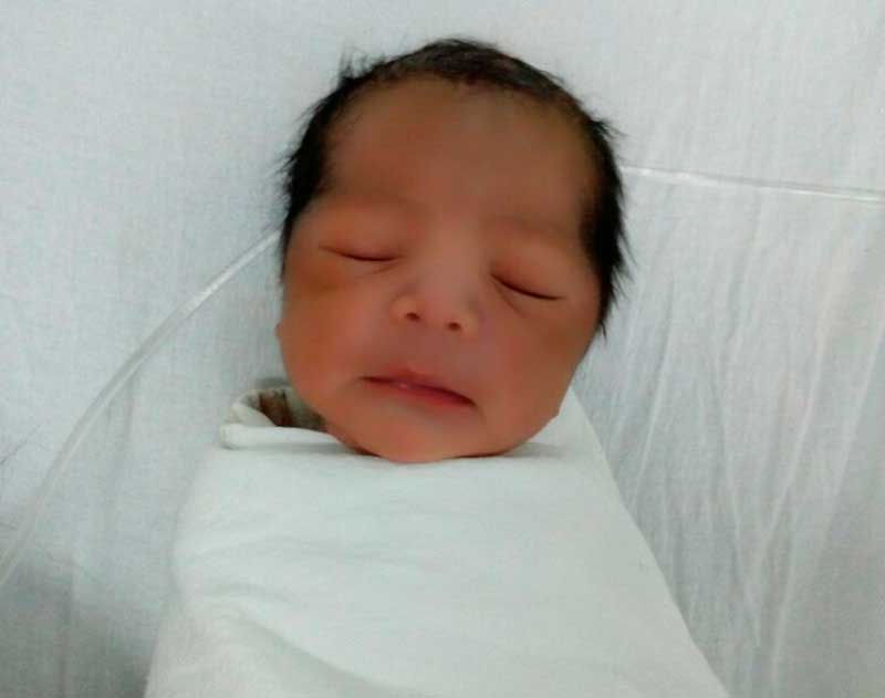 Nació el primer mexiquense del 2017 en hospital del IMIEM