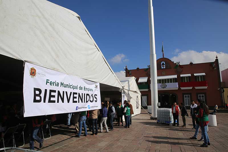 Prepara Metepec Feria Municipal de Empleo