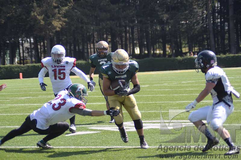 En Categoría Intermedia, Potros Salvajes venció a Linces 35-3