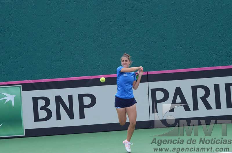 Tenistas mexicanas tuvieron actividad en el el torneo Fed Cup Paribas, en Metepec