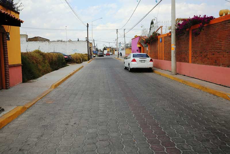 Inversión histórica en Metepec para rehabilitar calles
