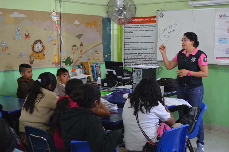 Previenen conductas antisociales en escuelas de Chimalhuacán