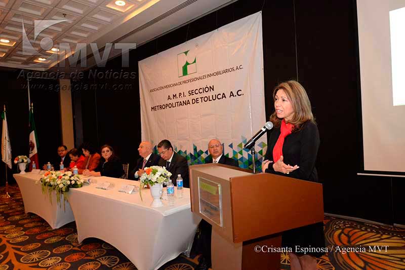 Instalan nueva mesa directiva en Asociación Mexicana de Profesionales Inmobiliarios