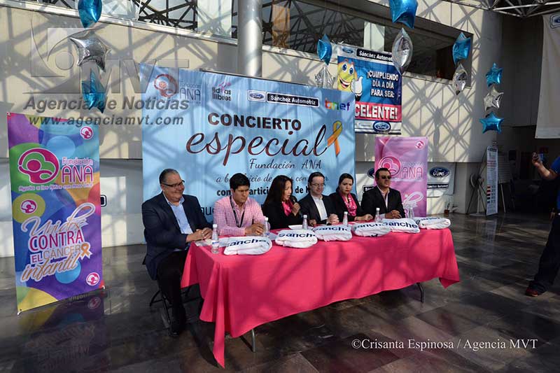 Anuncian concierto a beneficio de niños con cáncer en Toluca