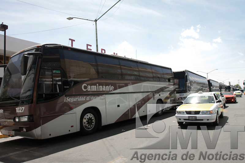 Aumentaron 40 por ciento corridas de autobuses a destinos locales