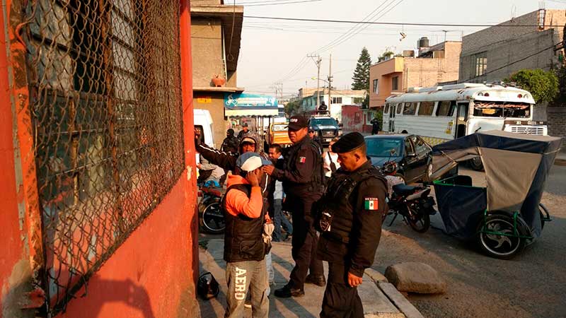 Capturan presuntos violadores en Nezahualcóyotl