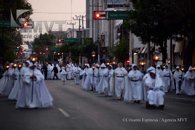 Pasión y solemnidad en la Procesión del Silencio en Toluca