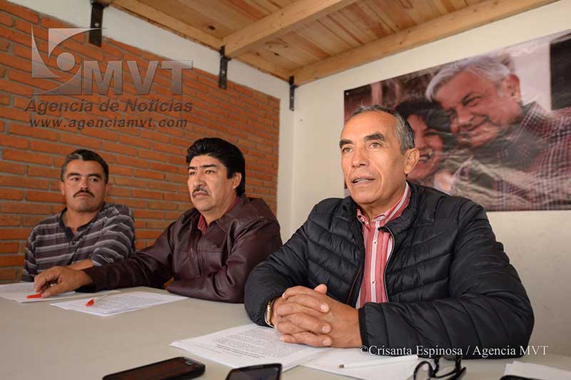 Comité municipal de Morena en Metepec denuncia usurpación de Pablo Nava Piña