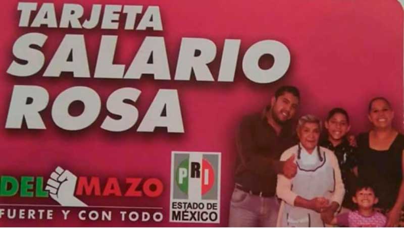 Denuncia Morena presunta coacción del voto con Tarjeta Salario Rosa