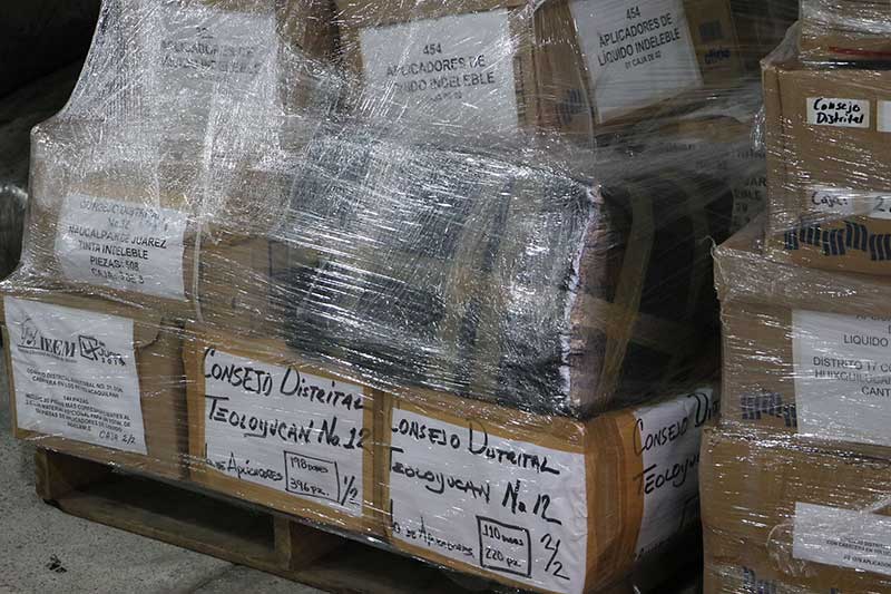Recupera IEEM materiales electorales para reutilizarlos en la próxima elección