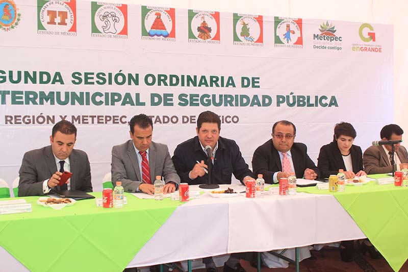 Destaca David López acuerdo intermunicipal en materia de seguridad pública