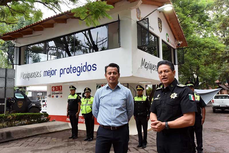Rehabilitan y equipa CESC 70 módulos de policía