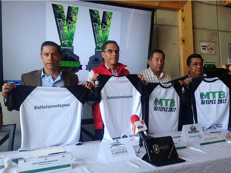 Metepec será sede del Serial Mexiquense de Ciclismo de Montaña