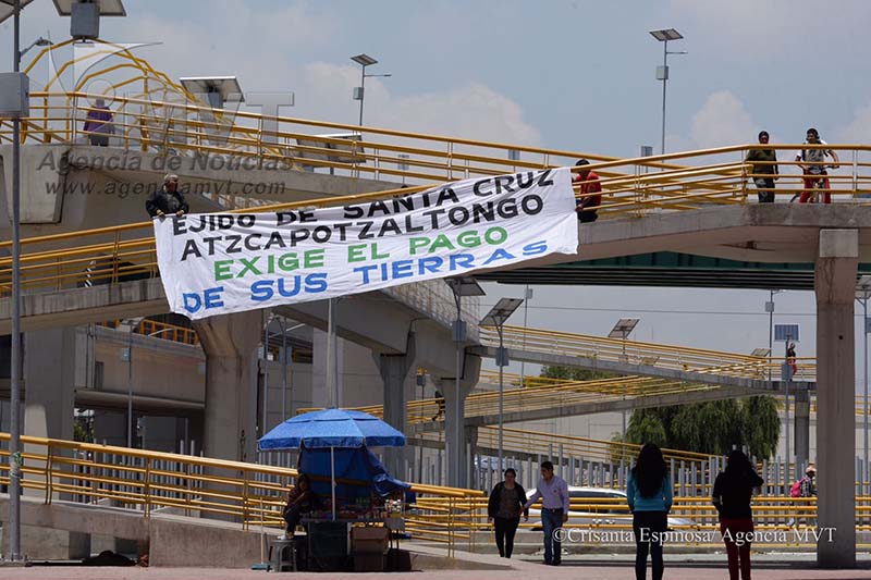 “Primero se construye y después se resuelve”, le dicen a Ejidatarios de Santa Cruz Azcapotzaltongo por sus tierras
