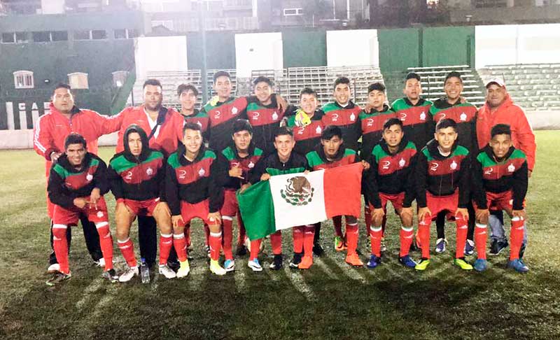 Futbolistas de Atlacomulco hacen historia en Copa Buenos Aires 2017