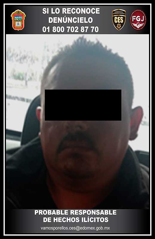 Capturan en Central de Abasto de Toluca a presunto secuestrador y ladrón