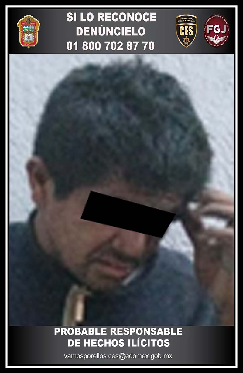 Detiene CES a un sospechoso acusado de robo con violencia y abuso sexual