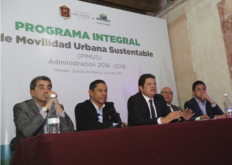Convoca Metepec a enriquecer el Programa Integral de Movilidad Sustentable