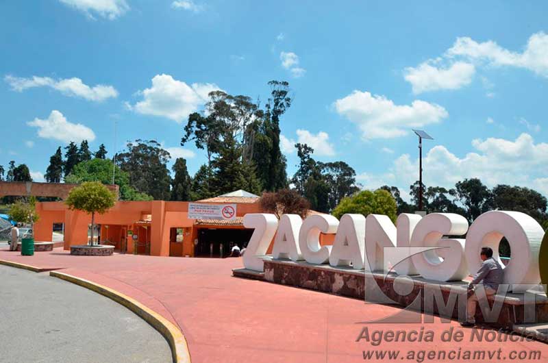 Entregan modernización del parque ecológico Zacango