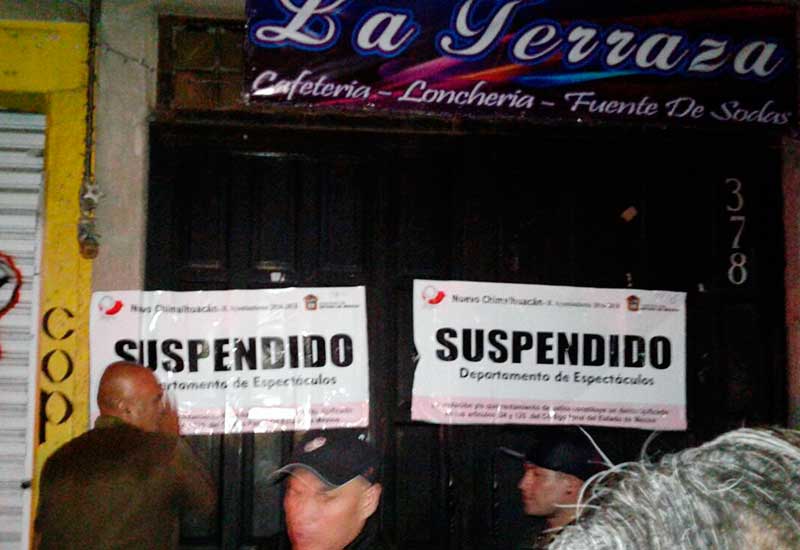 Clausuran y suspenden operación en nueve locales por venta irregular de bebidas alcohólicas en Chimalhuacán