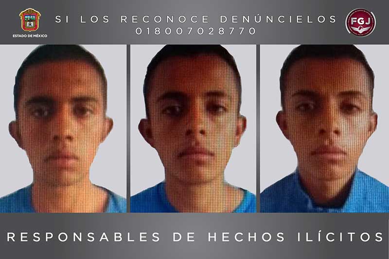 Sentencian a 47 años de prisión a trío de homicidas en Tecámac