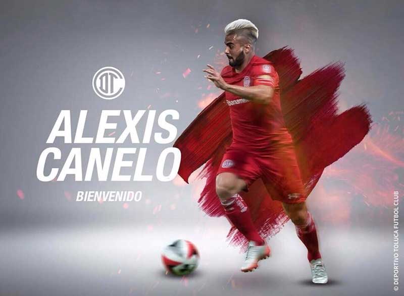 Llega el delantero argentino Alexis Canelo, último refuerzo del Deportivo Toluca