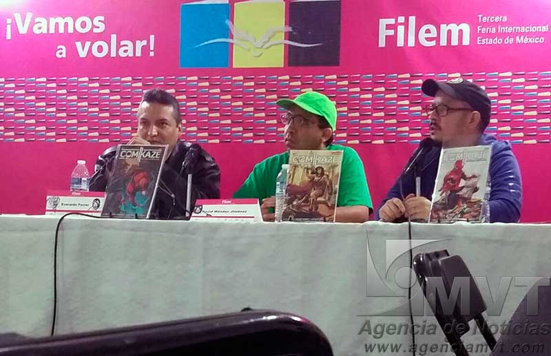 Presentan en FILEM Toluca 2017 Comikase, análisis especializado en cómics desde la perspectiva mexicana