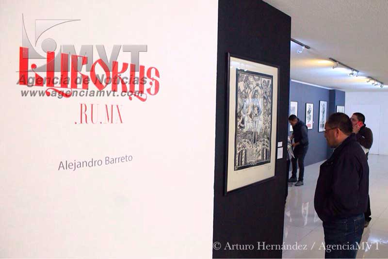 Abre en Metepec exposición del artista plástico Héctor Alejandro Barreto