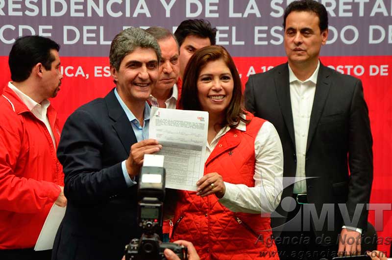 Ernesto Nemer Álvarez y Brenda Alvarado dirigirán al PRI mexiquense