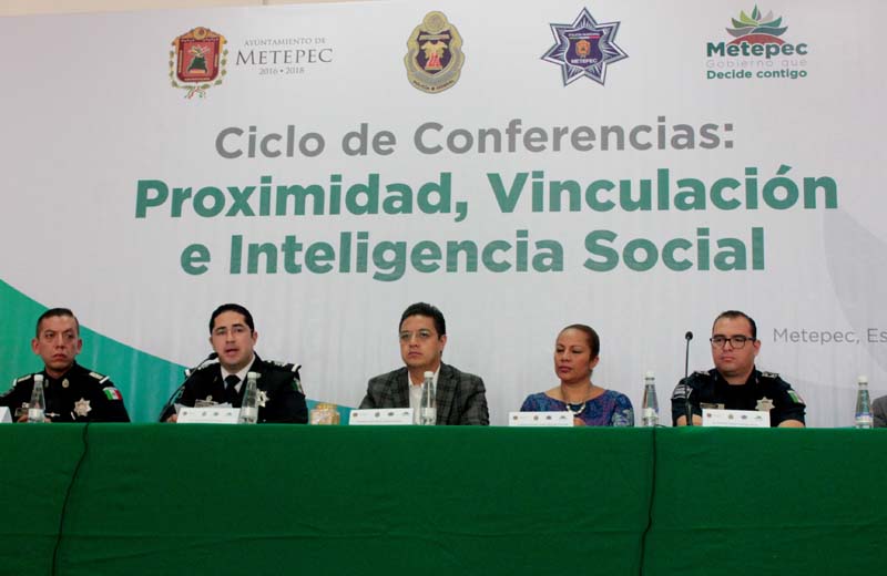 Acercará Metepec a policías con la ciudadanía
