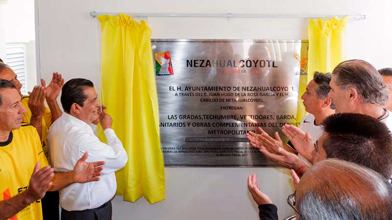 Reinauguran en Nezahualcóyotl el Estadio Metropolitano