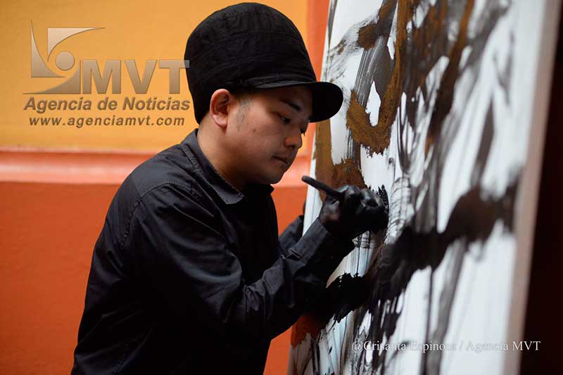 Muestra Keisuke su poder artístico en vivo en Toluca