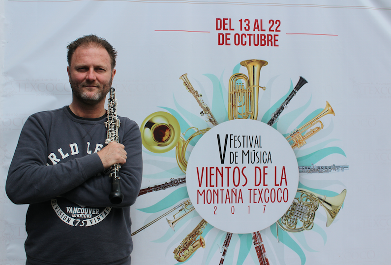 Desde Holanda David Harris viene a compartir conocimientos con músicos de Texcoco