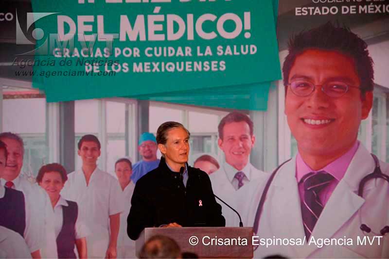 Promete Del Mazo que por fin habrá medicinas e insumos médicos en clínicas y hospitales mexiquenses