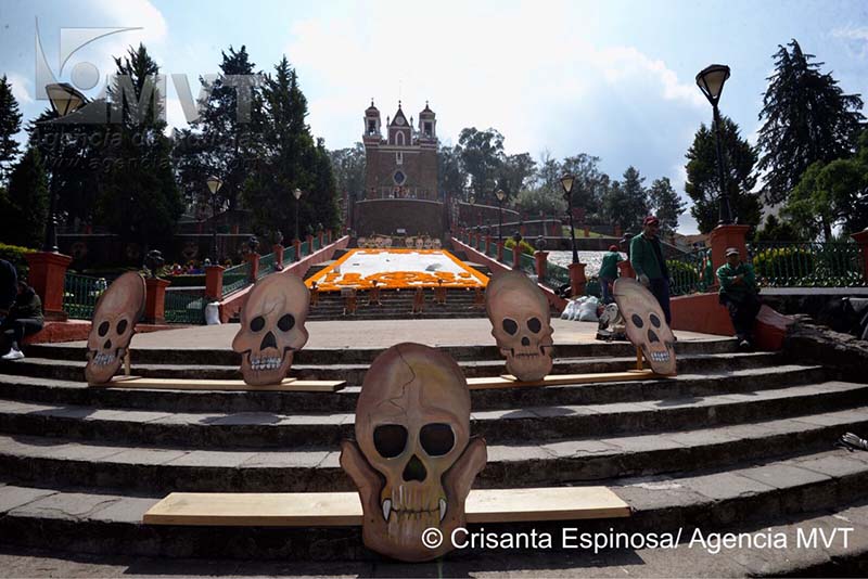 Se prepara Metepec para celebración del Día de Muertos