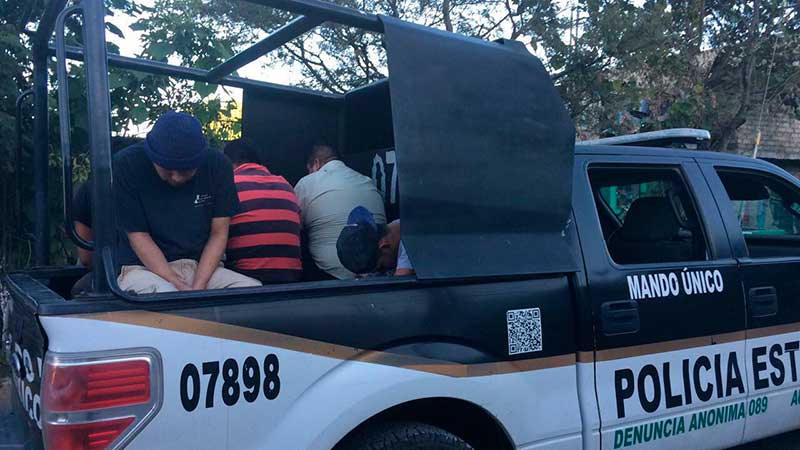 Aseguran 81 presuntos probables delincuentes en operativo en Cuautitlán Izcalli