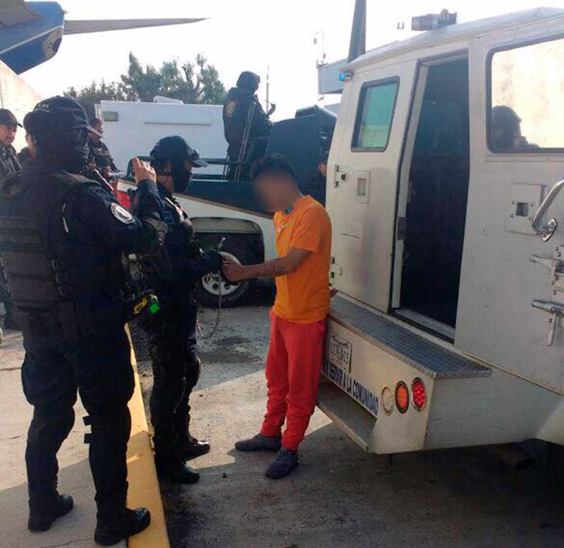 Se llevan a "El Tatos" a prisión de Máxima Seguridad en Durango