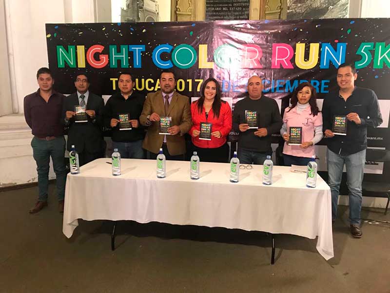 Convocan a carrera recreativa nocturna el 2 de diciembre en Toluca
