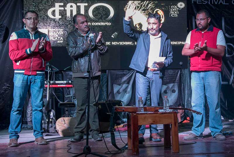 Inauguró Cruz Roa el festival cultural Lluvia de Plata en Sultepec