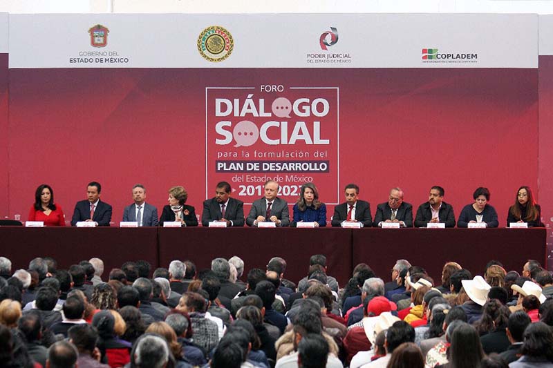 Inició la consulta sobre el Plan de Desarrollo del Estado de México 2017-2023
