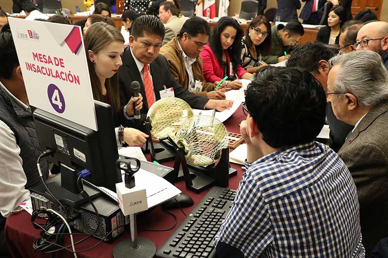 Integró el órgano electoral los 45 Consejos Electorales Distritales
