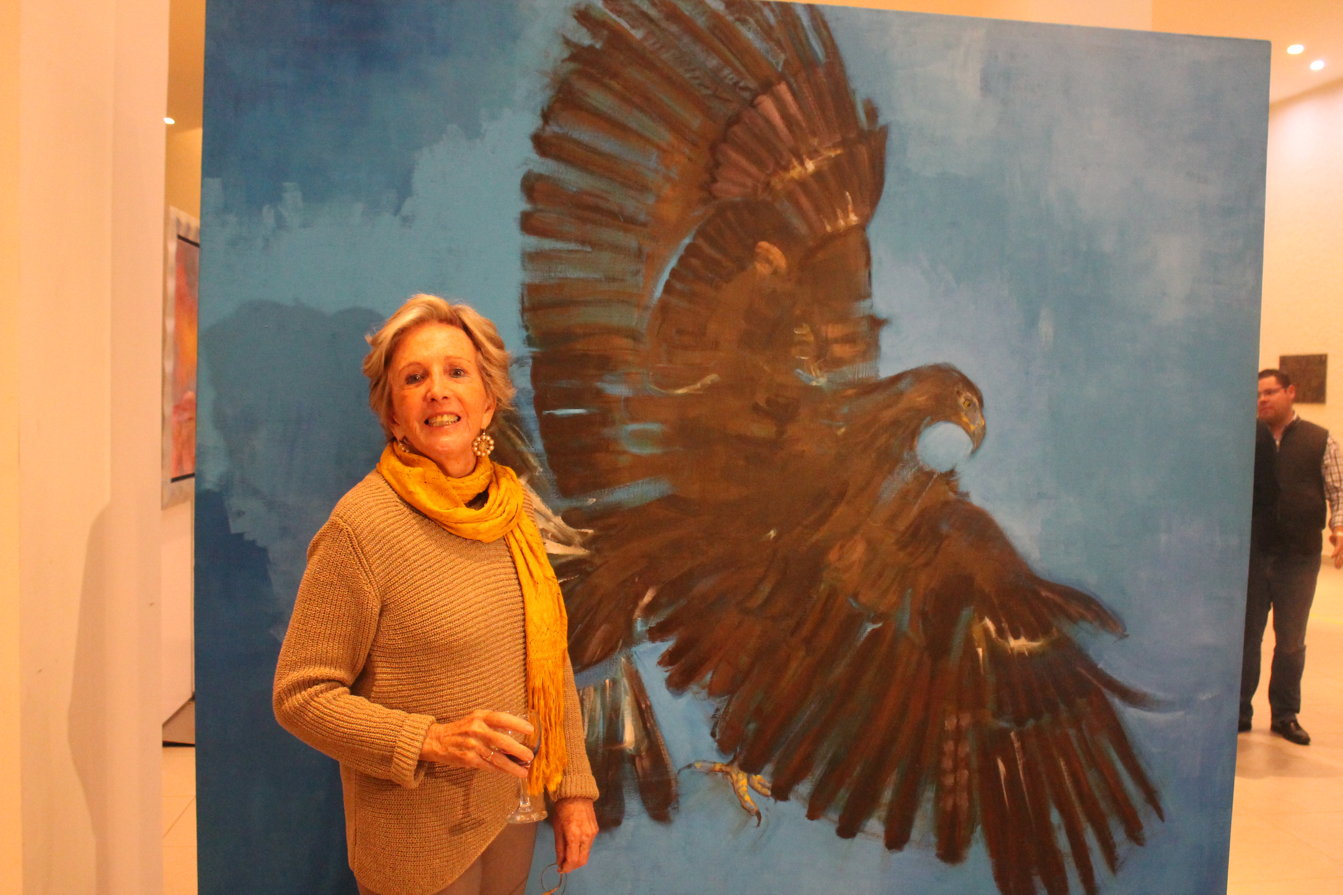 Inauguran exposición del Águila en la Sala Felipe Villanueva