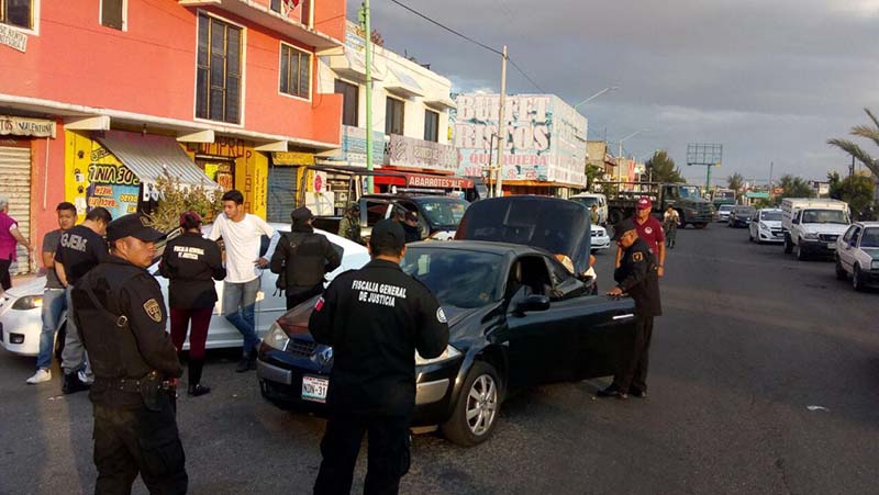Detienen fuerzas estatales y federales a 166 personas en Ecatepec en cuatro días de operativos.