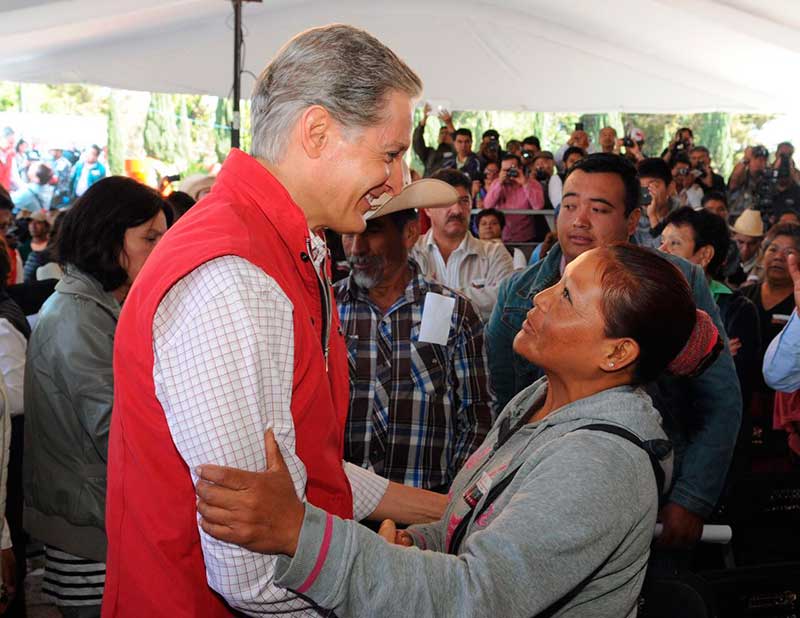 Refrenda Del Mazo compromiso de fortalecer al campo mexiquense