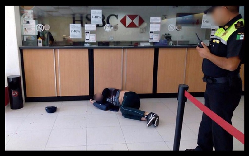 SSEM detiene a un implicado en el robo de una institución bancaria