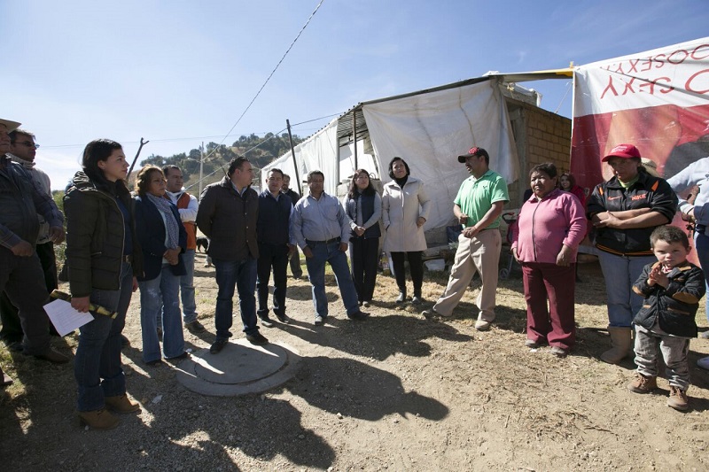 Entregan obra de 1.3 millones de pesos en Tenango