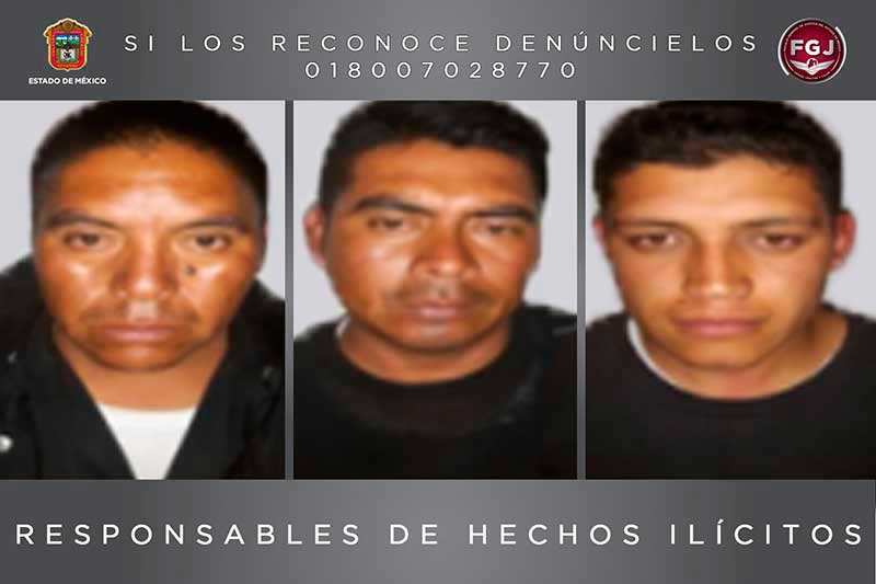 Sentencian a 70 años de prisión a tres ex policías municipales de Villa Victoria por homicidio