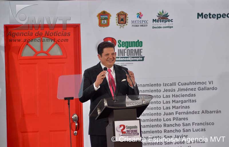Entrega David López las llaves de Metepec a los ciudadanos
