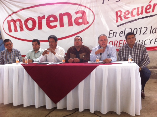 Presenta Morena denuncia ante el INE y la Fepade contra el PRI